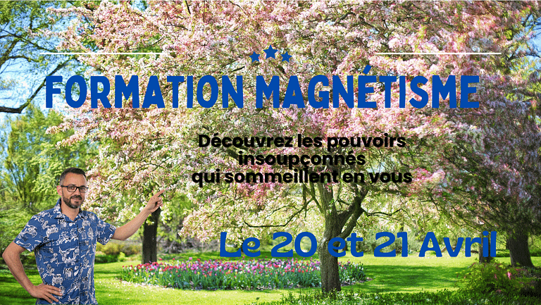 Formation découverte du magnétisme le 20 et 21 Avril 2024